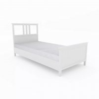 Кровать 90х200 Лагом белый